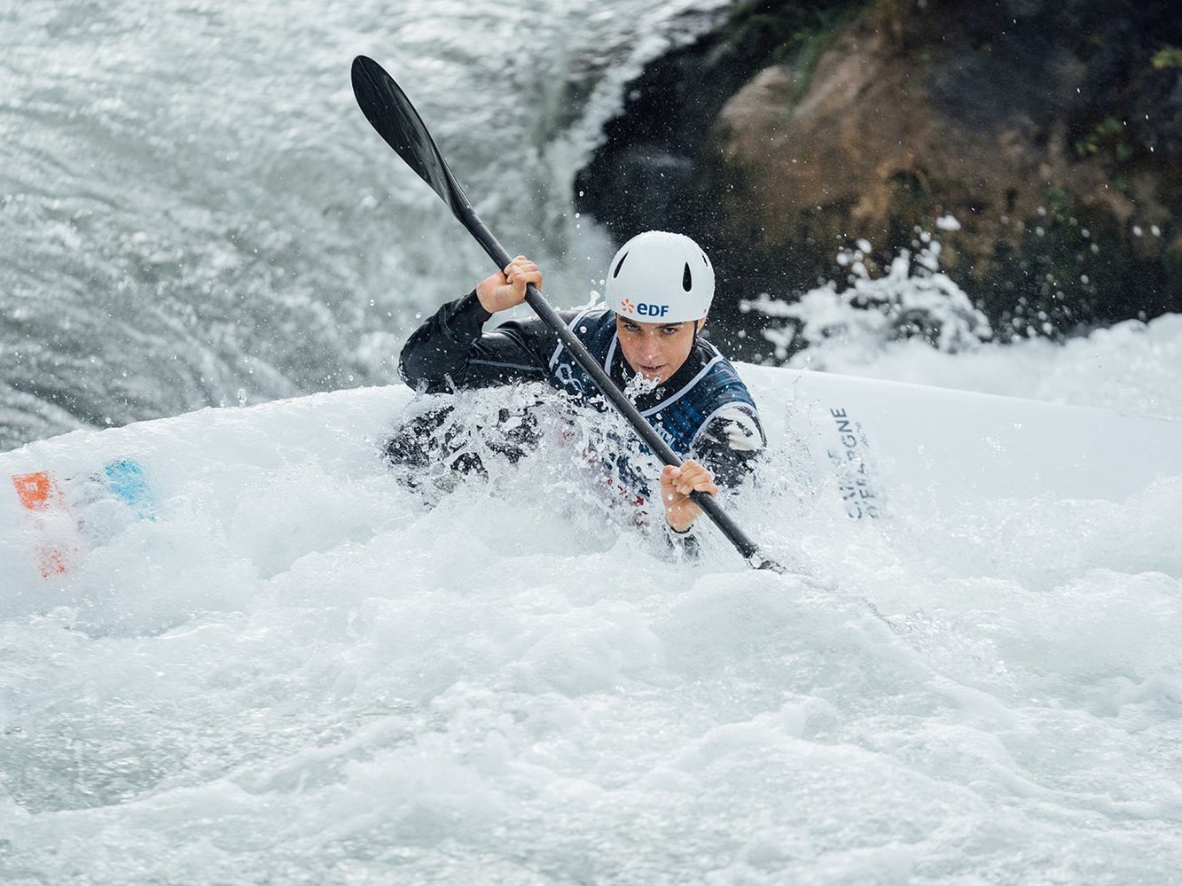Angèle Hug — championne du monde de kayak
