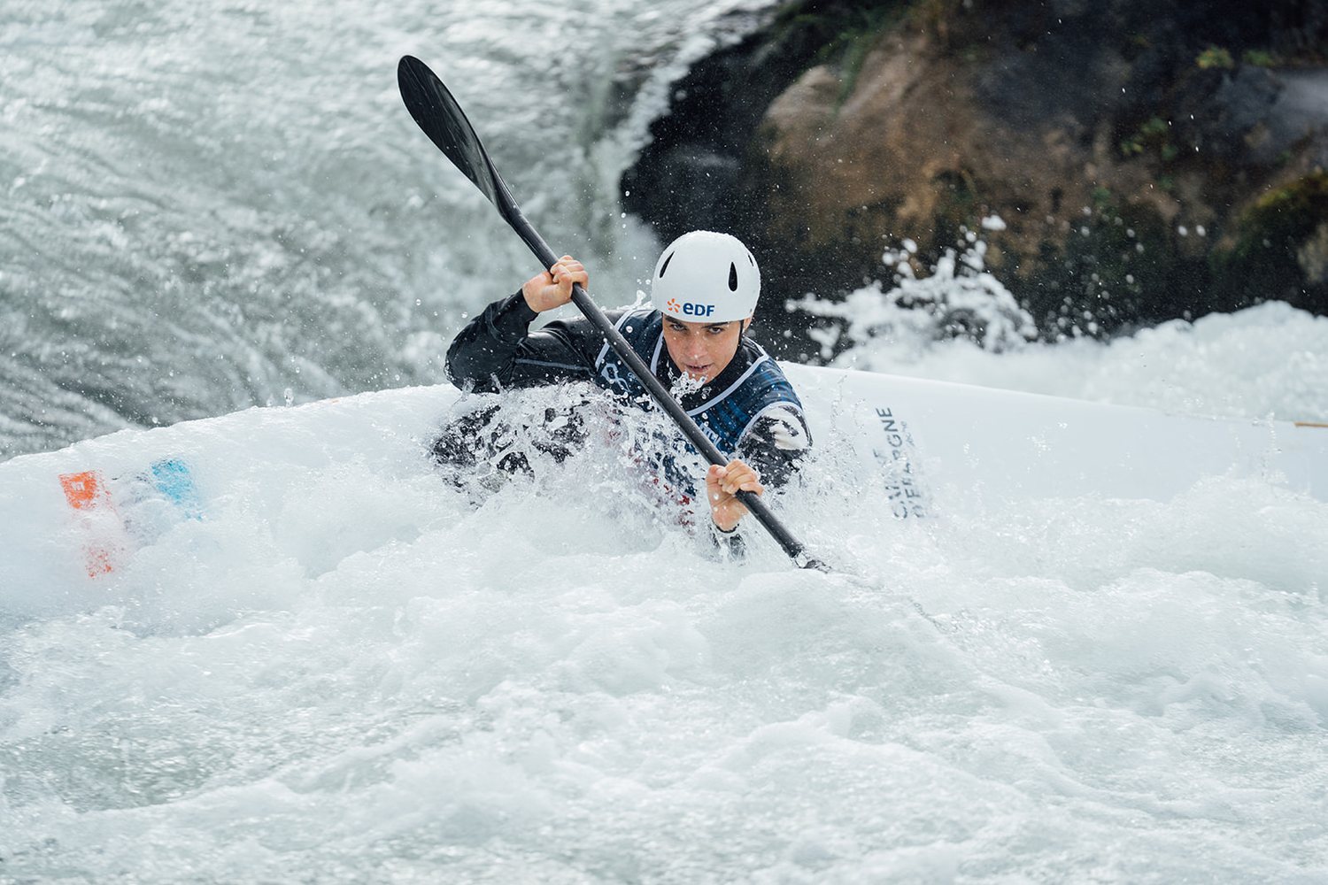 Angèle Hug — championne du monde de kayak